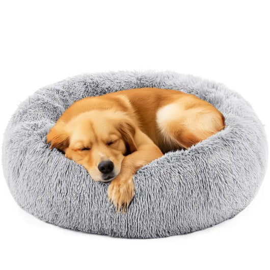 Calming Soft Donut Pet Bed