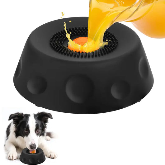 3-in-1 Suction Slow Feeder Dog Bowl