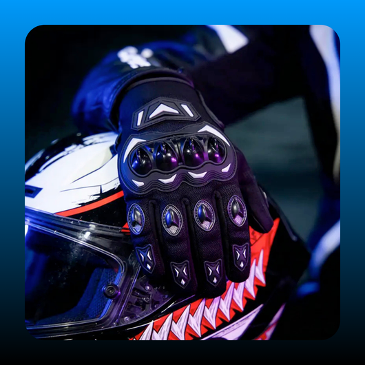 Unisex Touchscreen Motocross Gloves