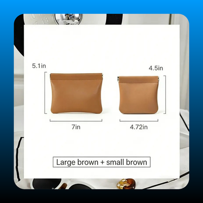 Mini Auto Closure Snappy Pouch