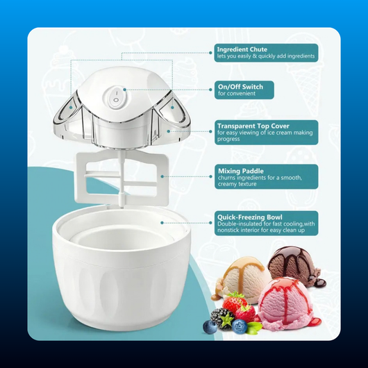 Single-Serve Electric Ice Cream Maker