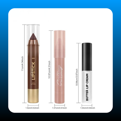 Lip Makeup All In One Kit (3 Pack Set)