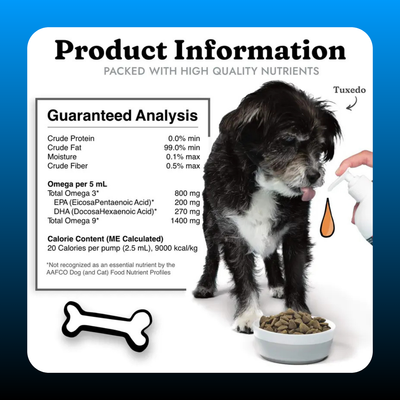 Salmon Oil for Dogs & Cats (8 oz.)