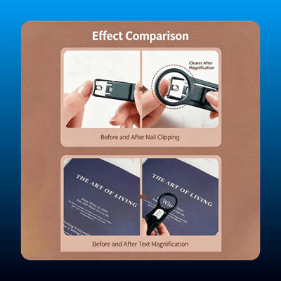 Nail Clipper with Magnifier