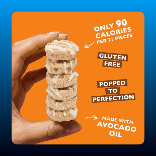 Pumpkin Spice Mini Rice Cakes (6 Pack)