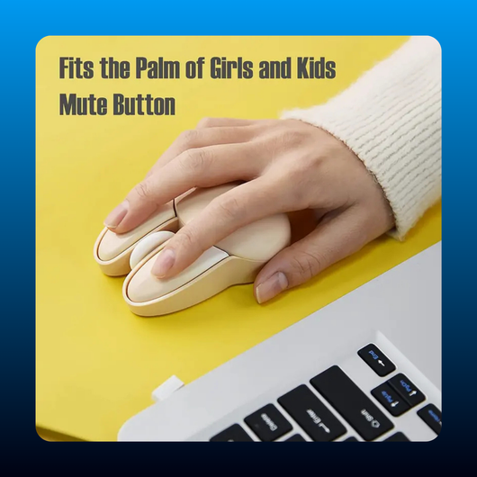 Cute Bunny Wireless Mouse