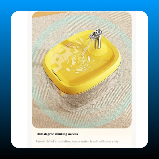 Transparent Automatic Pet Drinking Dispenser
