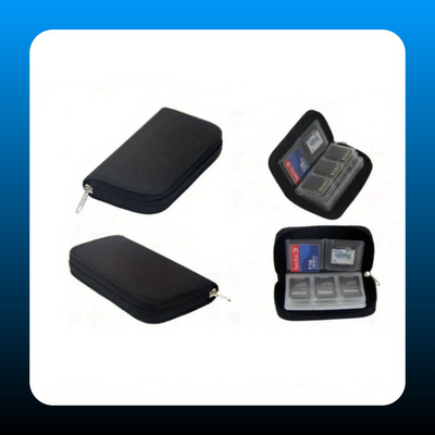 Portable Multifunctional Camera Card Storage Bag