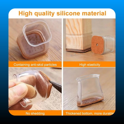 Chair Leg Protector Silicone (48 Pack)