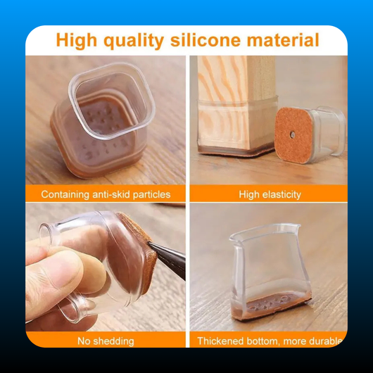 Chair Leg Protector Silicone (48 Pack)