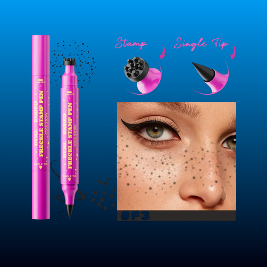 Waterproof Freckle Stamp Pen, Dual Tip