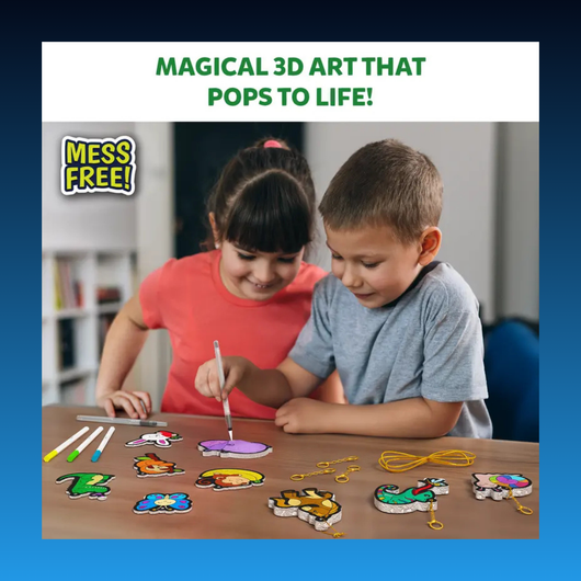 3D Art Keychain Kit