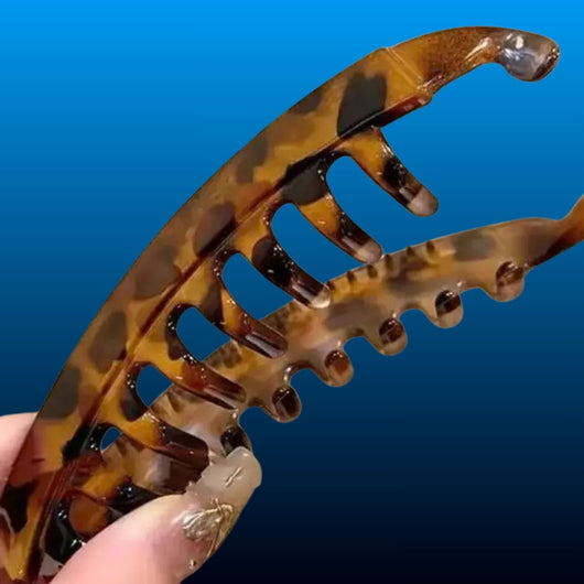 Tortoiseshell Banana Hair Clip