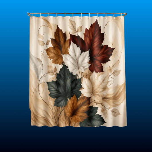 Autumn Maple Leaf Shower Curtain