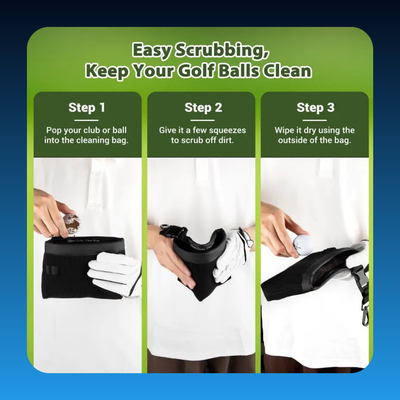 Golf Club Cleaning Bag