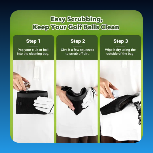Golf Club Cleaning Bag