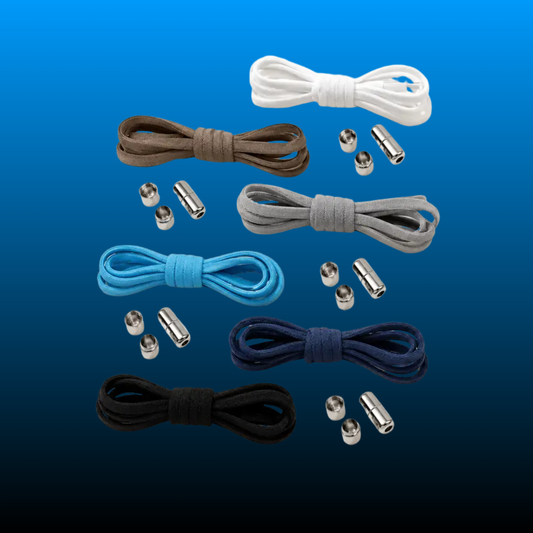 No-Tie Elastic Footwear Shoelaces (6 Pack)