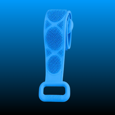 Double-Sided Exfoliating Back Scrubber with Mesh Sponge