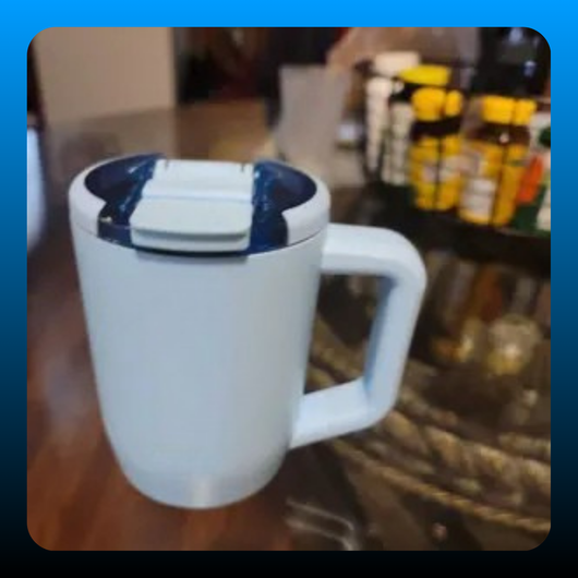 Leakproof 15oz Insulated Coffee & Travel Mug