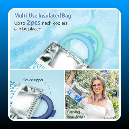 Reusable Neck Ice Cooling Tube