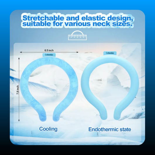 Reusable Neck Ice Cooling Tube