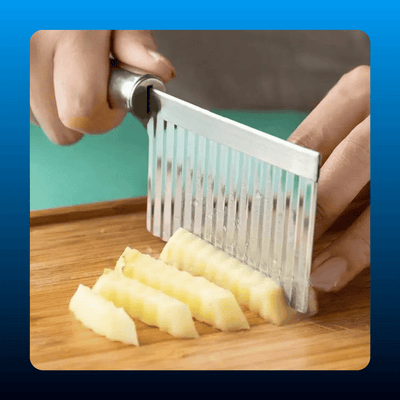Wavy Crinkle Cutting Knife