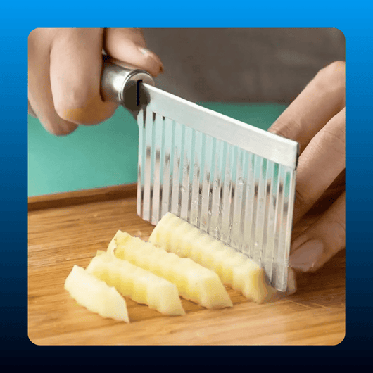 Wavy Crinkle Cutting Knife