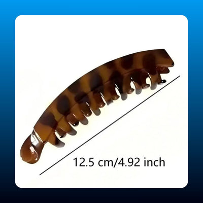 Tortoiseshell Banana Hair Clip