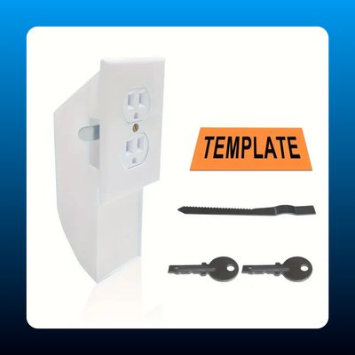 Hidden Wall Outlet Diversion Safe