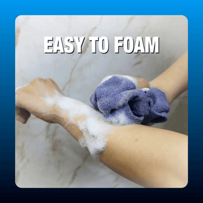 Nylon Back Scrubber with Handles