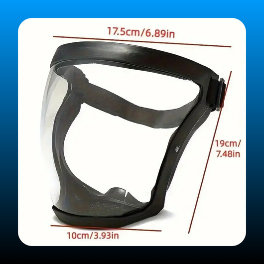 Adjustable Full-Face Protective Shield