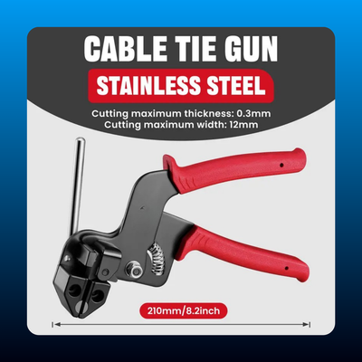 Stainless Steel Cable Tie Gun Kit
