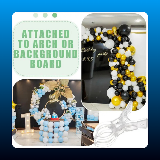 Large Balloon Arch Clips (10 Pack)