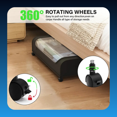 Under Bed Storage With Wheels