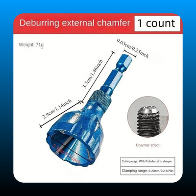 Deburring External Chamfer Tool (3 Pack)