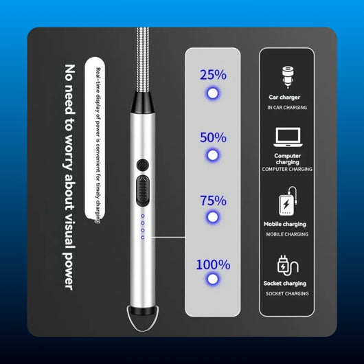 Rechargeable Flexible Neck Arc Lighter