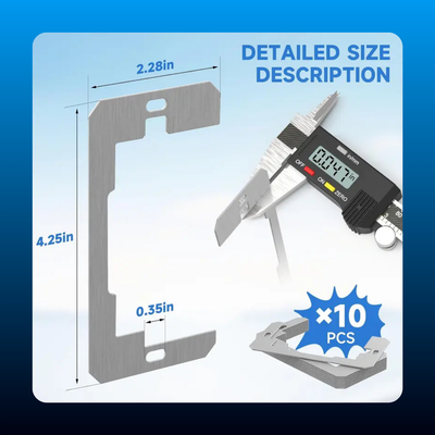 10 Pcs Wall Plate Spacer