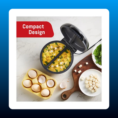 Dual Omelet and Frittata Maker