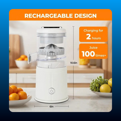 Cordless Rechargeable Citrus Juicer
