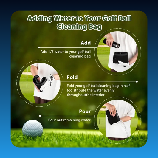 Golf Club Cleaning Bag