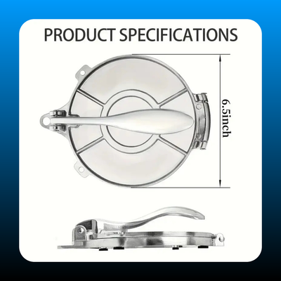 Aluminum Tortilla Press Maker Machine
