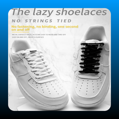 No-Tie Elastic Footwear Shoelaces (6 Pack)