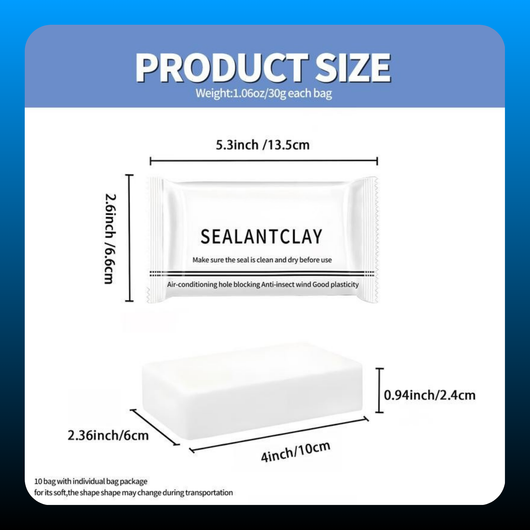 20pcs Sticky Pipe Sealant Clay