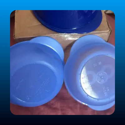 Round Bowl and Lid 6-piece Set