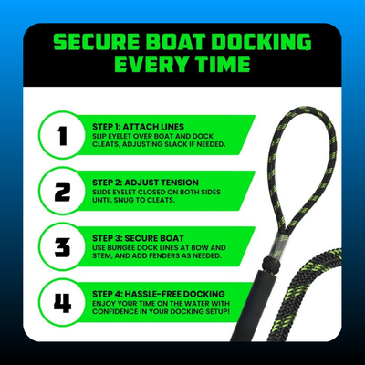 Heavy-Duty Bungee Dock Ropes