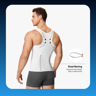 Men's Waist Trainer Trimmer Compression Vest