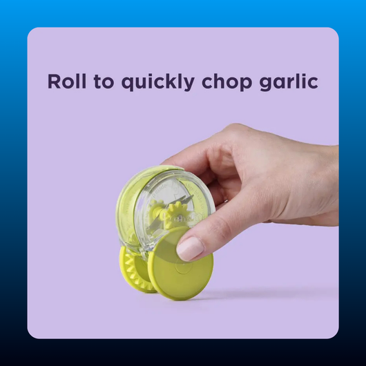Handheld Rolling Garlic Chopper