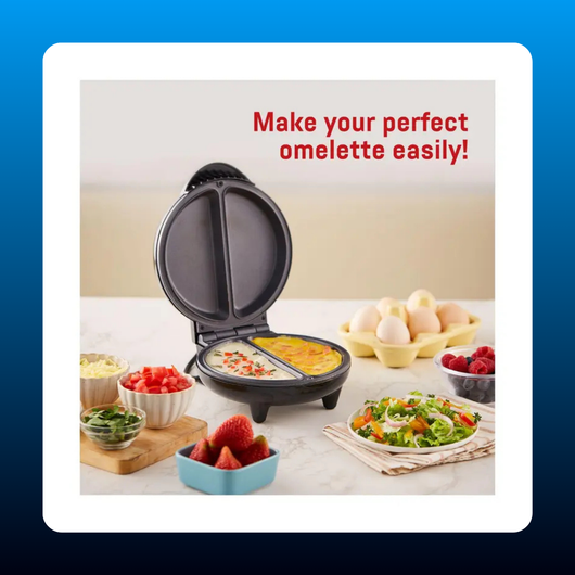 Dual Omelet and Frittata Maker