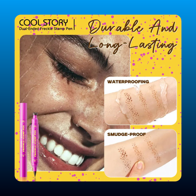 Waterproof Freckle Stamp Pen, Dual Tip