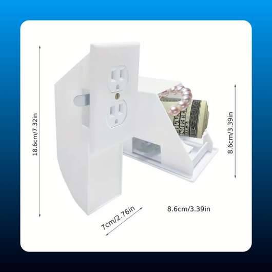 Hidden Wall Outlet Diversion Safe